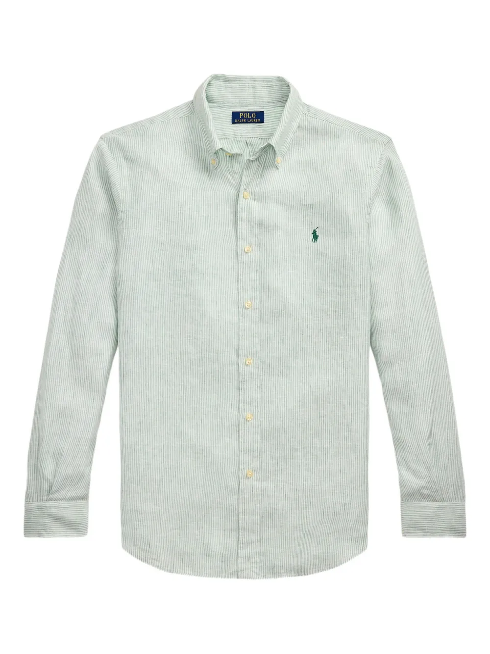 Polo Ralph Lauren Camicia in lino a righe | verde | Image 1