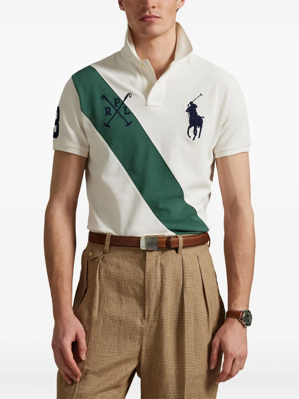 Polo Ralph Lauren Poloshirt met print Wit