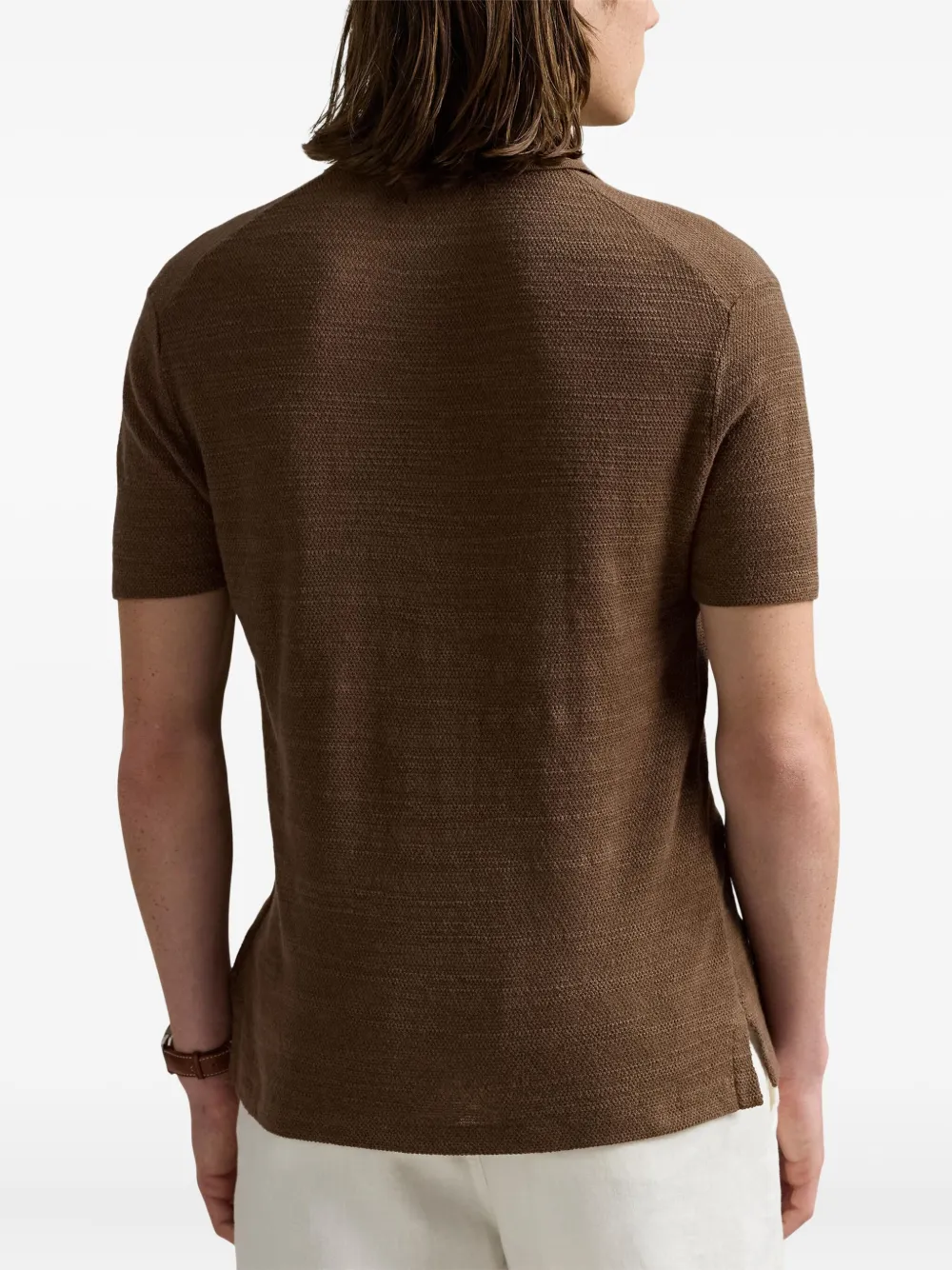 Polo Ralph Lauren Overhemd van katoenblend Bruin