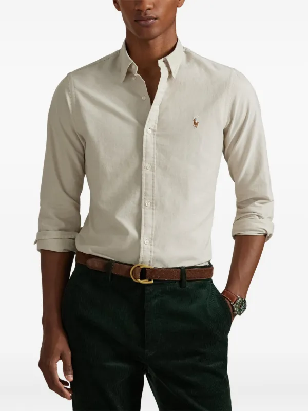 Polo Ralph Lauren ボタンダウン シャツ | ニュートラル | FARFETCH JP
