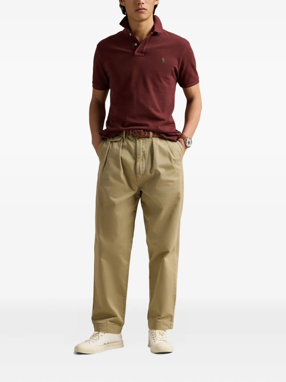 Polo Ralph Lauren Poloshirt met print - Rood