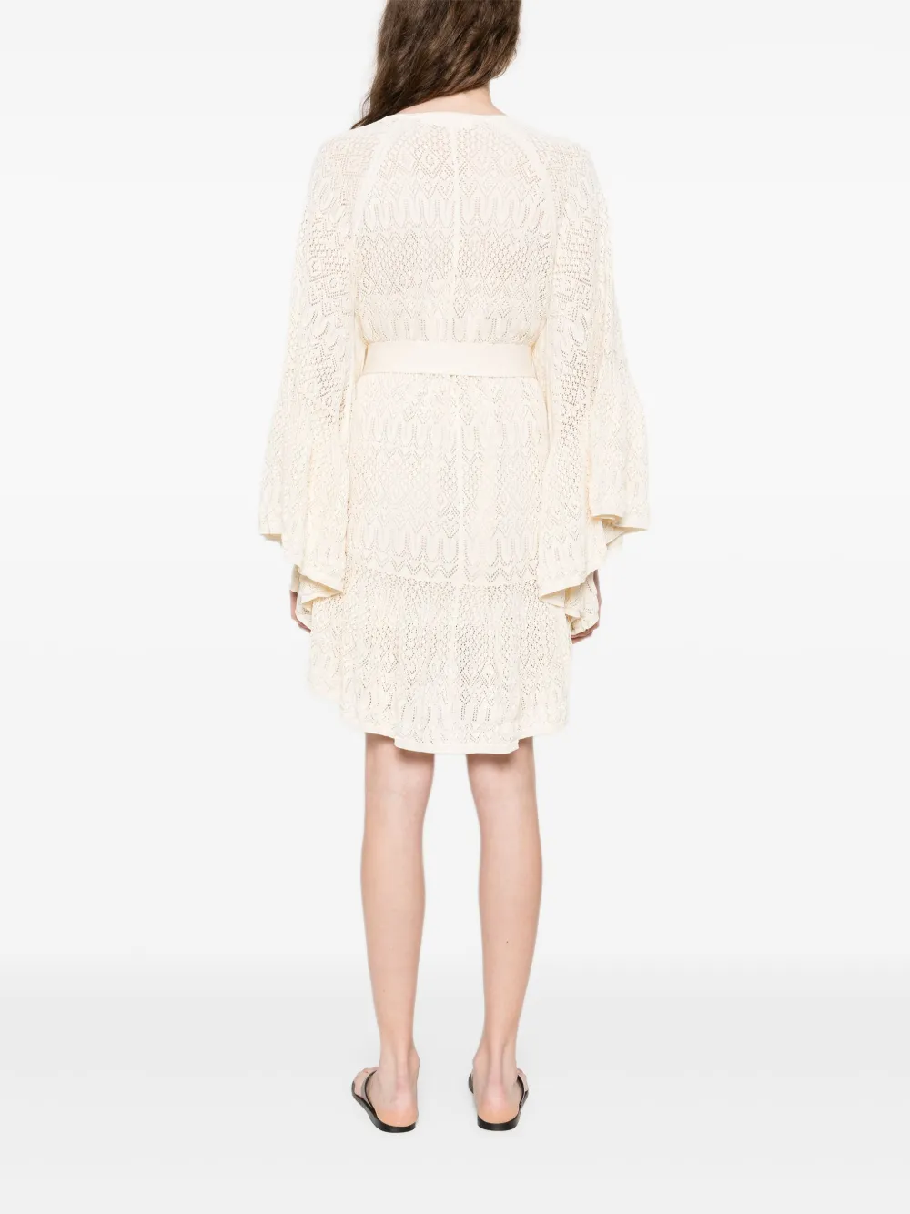 ZIMMERMANN Coco mini-jurk Beige