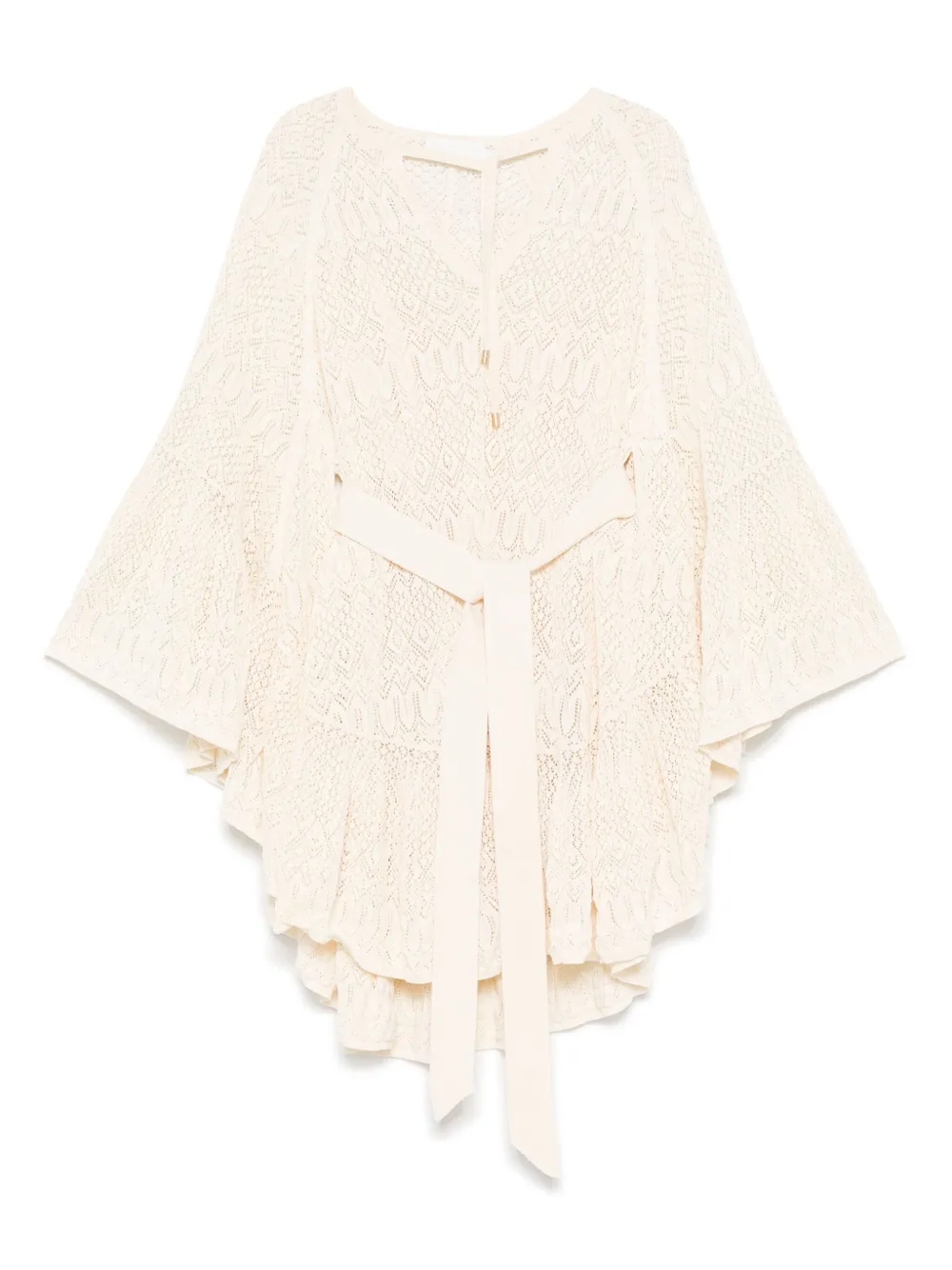 ZIMMERMANN Coco mini-jurk Beige