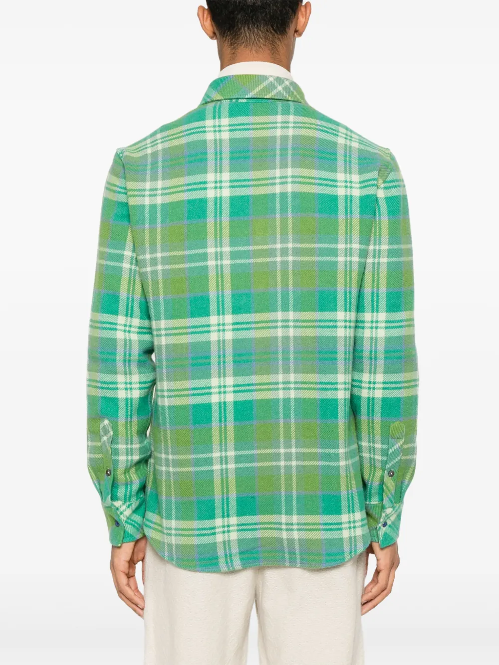 GOD'S TRUE CASHMERE Kasjmier shirt Groen