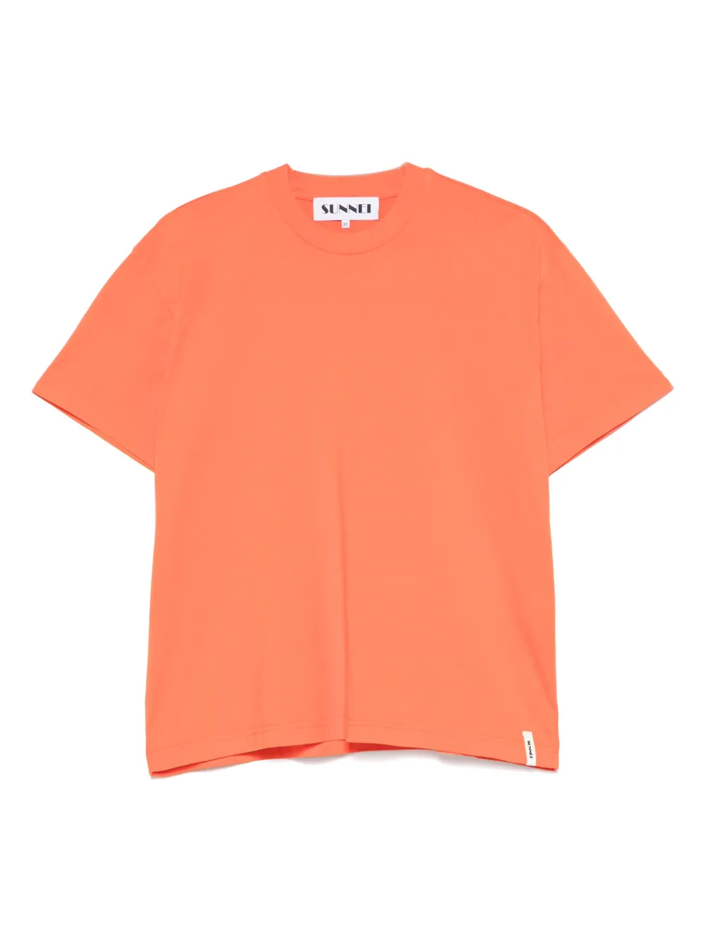 Sunnei playera de algodón orgánico | naranja | Image 1