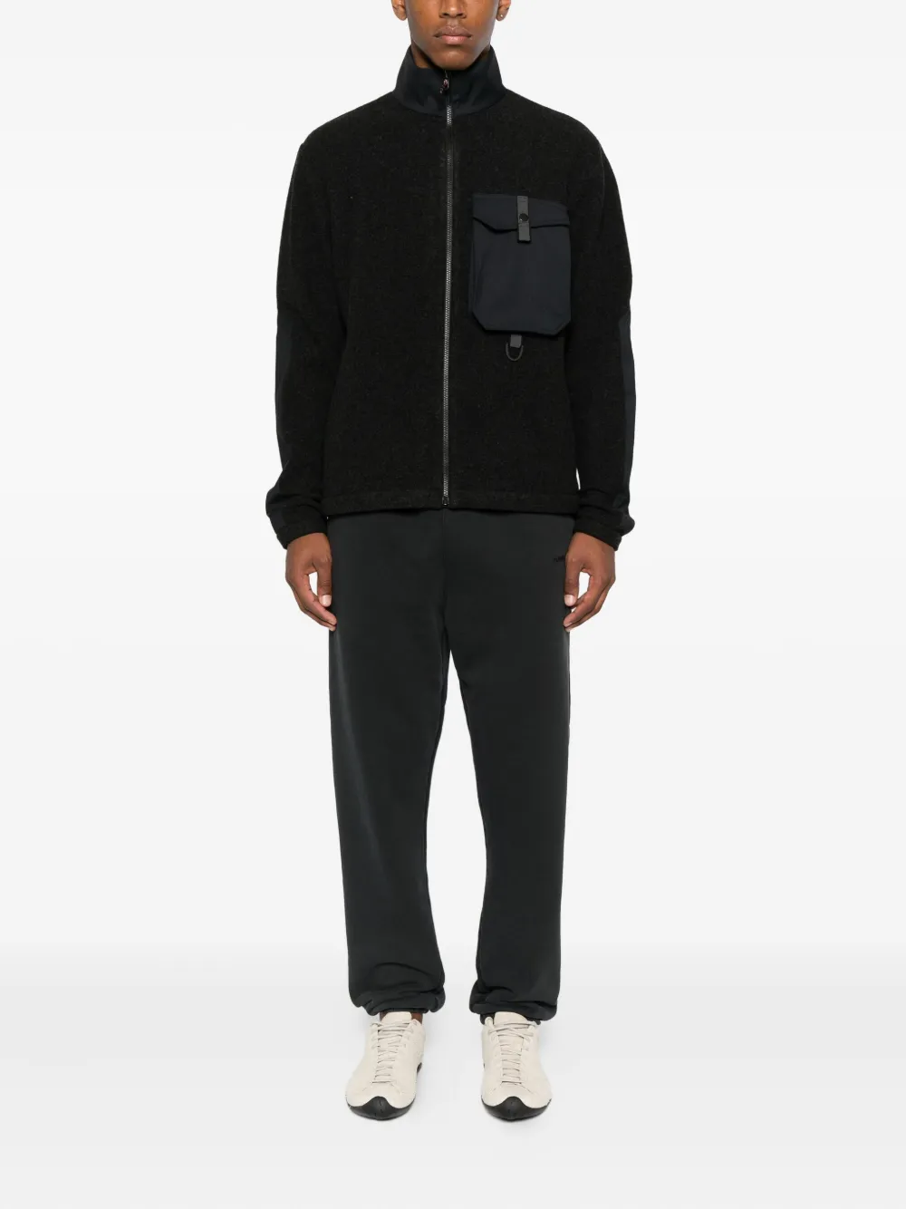 Sease Pile Explorer fleece zip-up pocket jacket | Bomber Jackets | Image 2