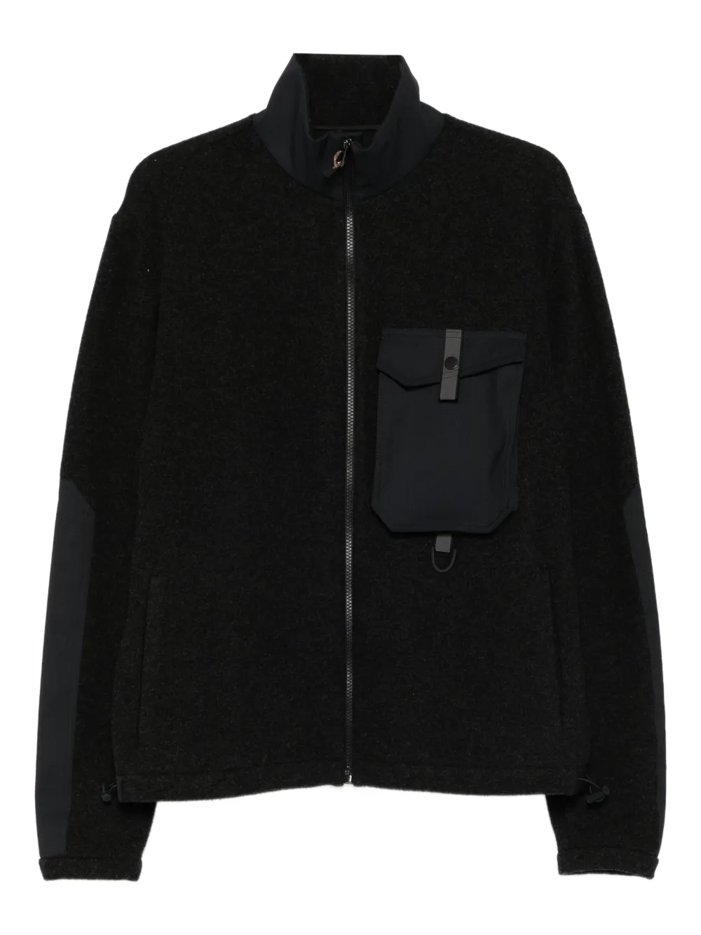 Sease Pile Explorer fleece zip-up pocket jacket | Grey | Image 1