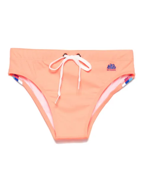 Sundek slip de bain à logo imprimé