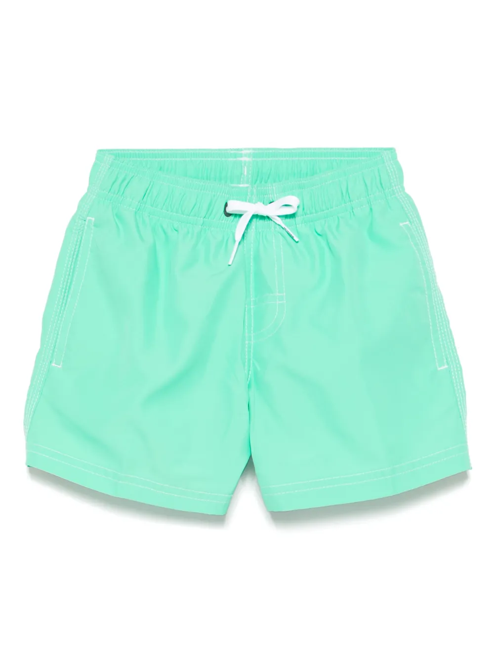 Sundek short de bain à design rayé | vert | Image 1