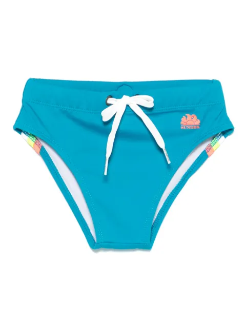 Sundek logo-print swim briefs