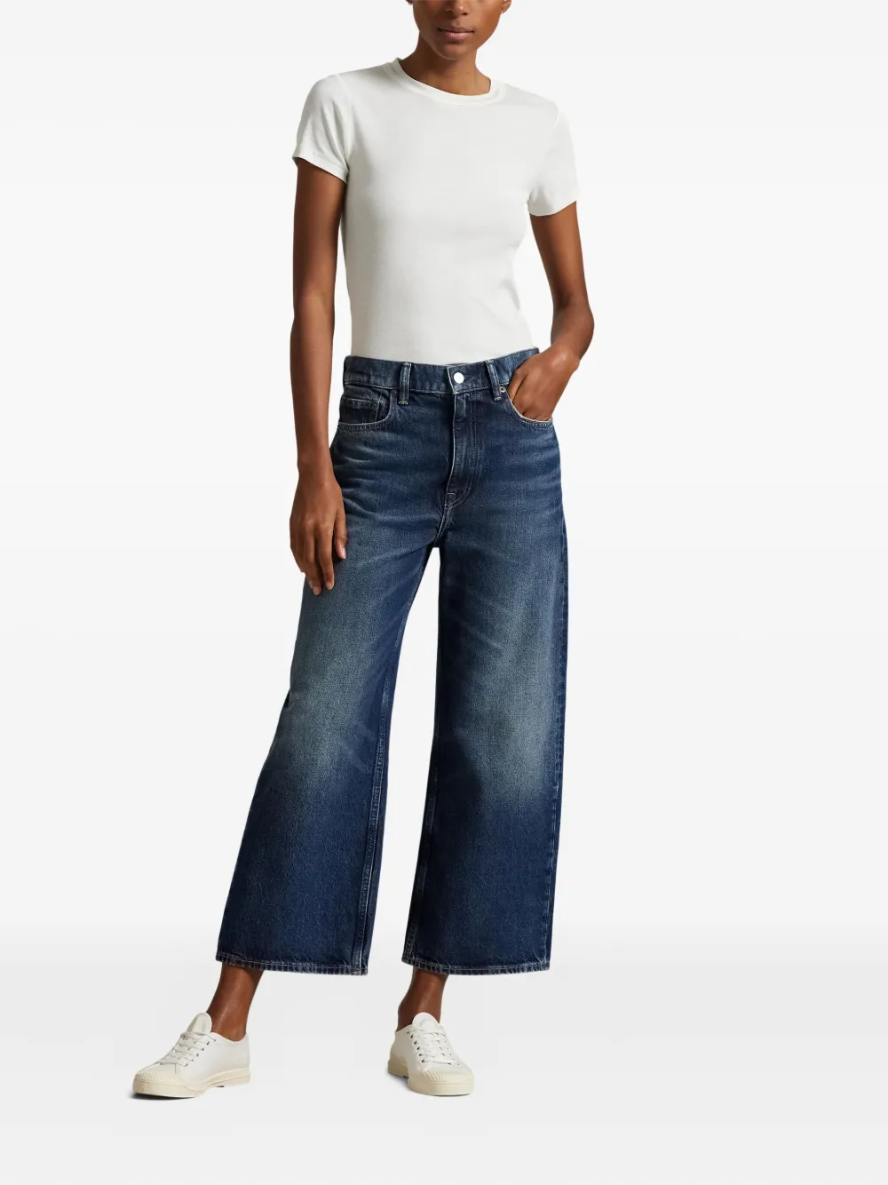 Polo Ralph Lauren High waist jeans - Blauw
