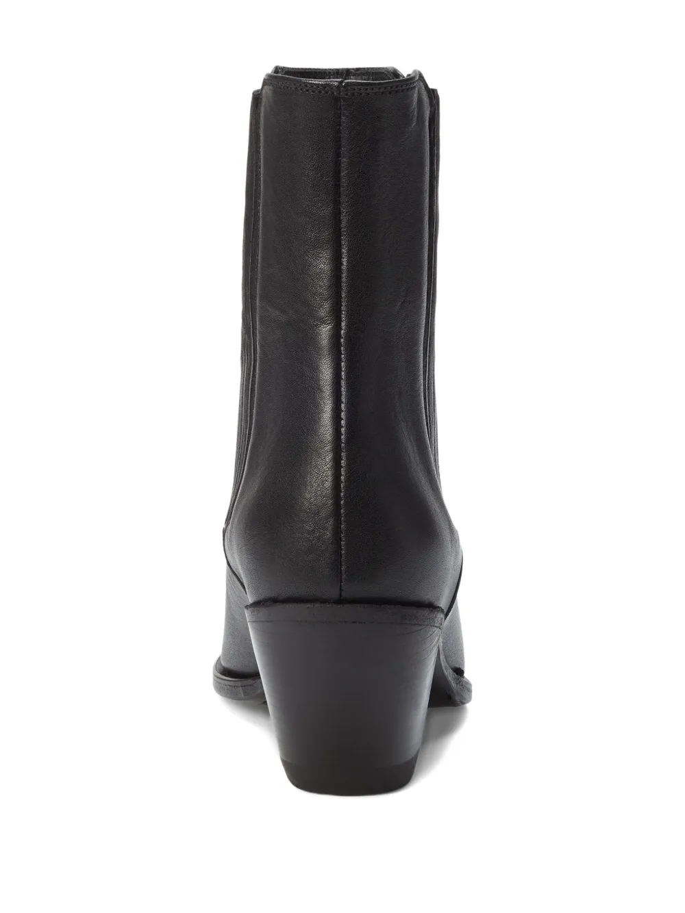 Polo Ralph Lauren 70mm Chelsea Western ankle boots Black