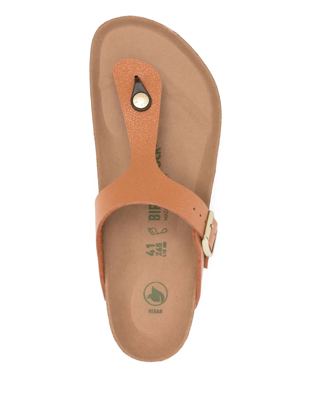 Birkenstock Gizeh buckle sandals Brown