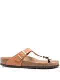 Birkenstock Gizeh buckle sandals - Brown