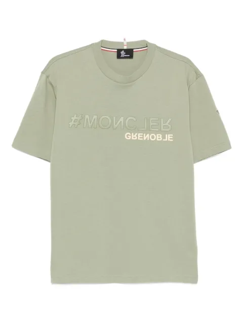 Moncler Grenoble embroidered logo t-shirt