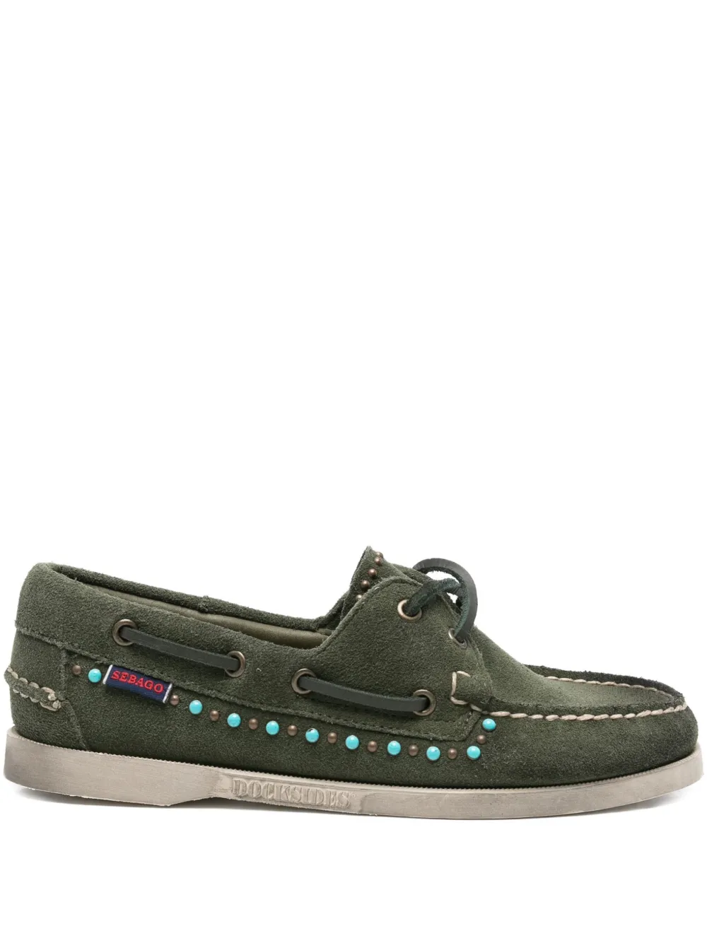 Sebago suede loafers Green