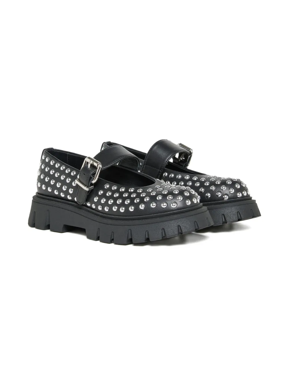 Marni Kids studded buckle ballerinas | Girls Shoes | Image 2