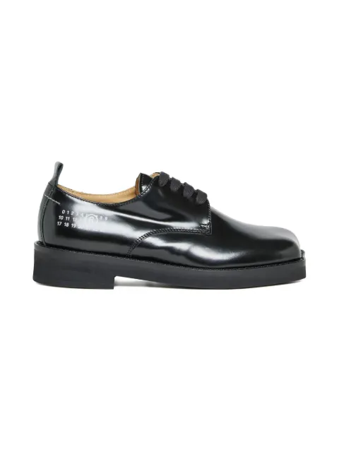 MM6 Maison Margiela Kids lace-up leather shoes