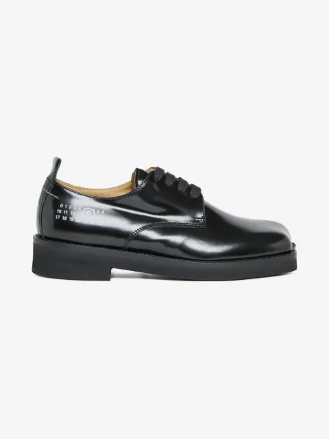 MM6 Maison Margiela Kids lace-up leather shoes
