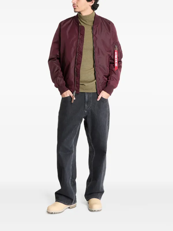 Alpha Industries MA-1 TT ジャケット | レッド | FARFETCH JP