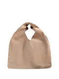 The Row cut-out handle shoulder bag - Neutrals