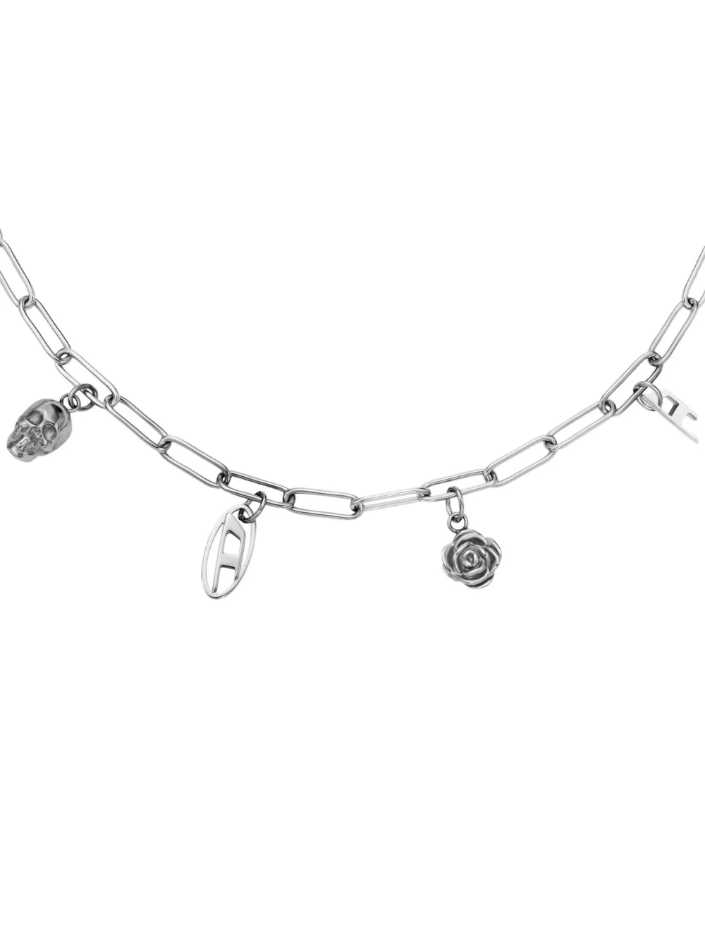 Diesel DX1605040 necklace - Zilver