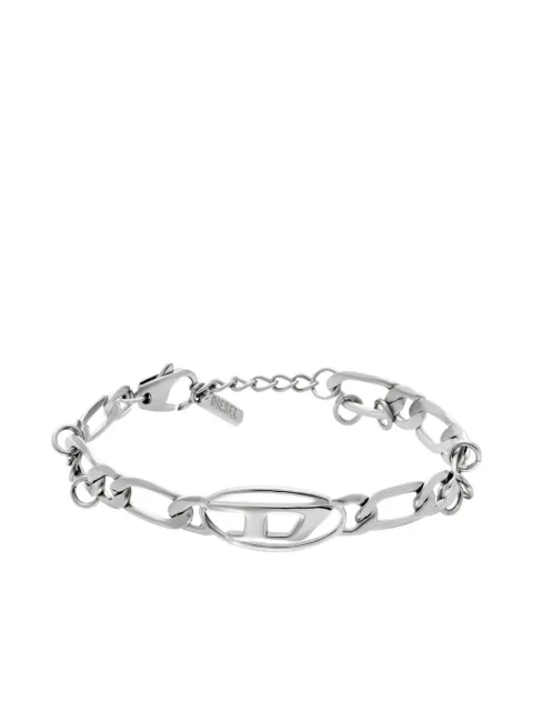 Diesel Oval D-plaque bracelet