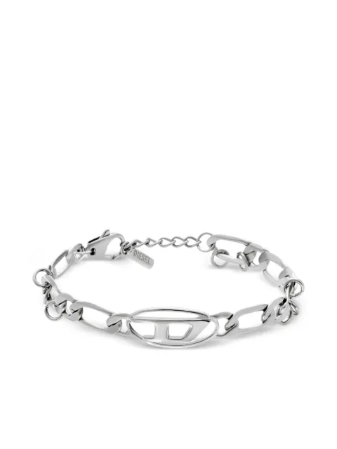 Diesel Oval D-plaque bracelet
