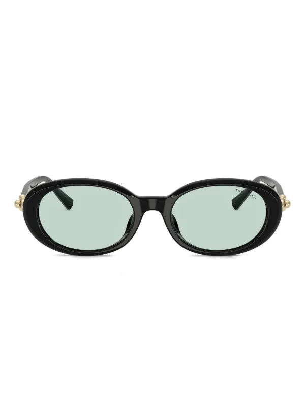 ティファニー　サングラス ティファニー T デコ サングラス ブラック アセテート ゴールド