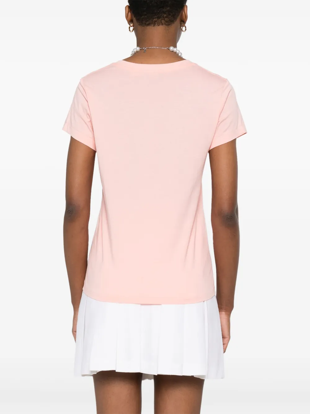 Polo Ralph Lauren T-shirt met geborduurd logo Roze