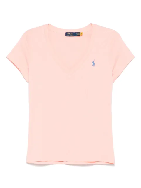 Polo Ralph Lauren تيشيرت مطرز بشعار الماركة