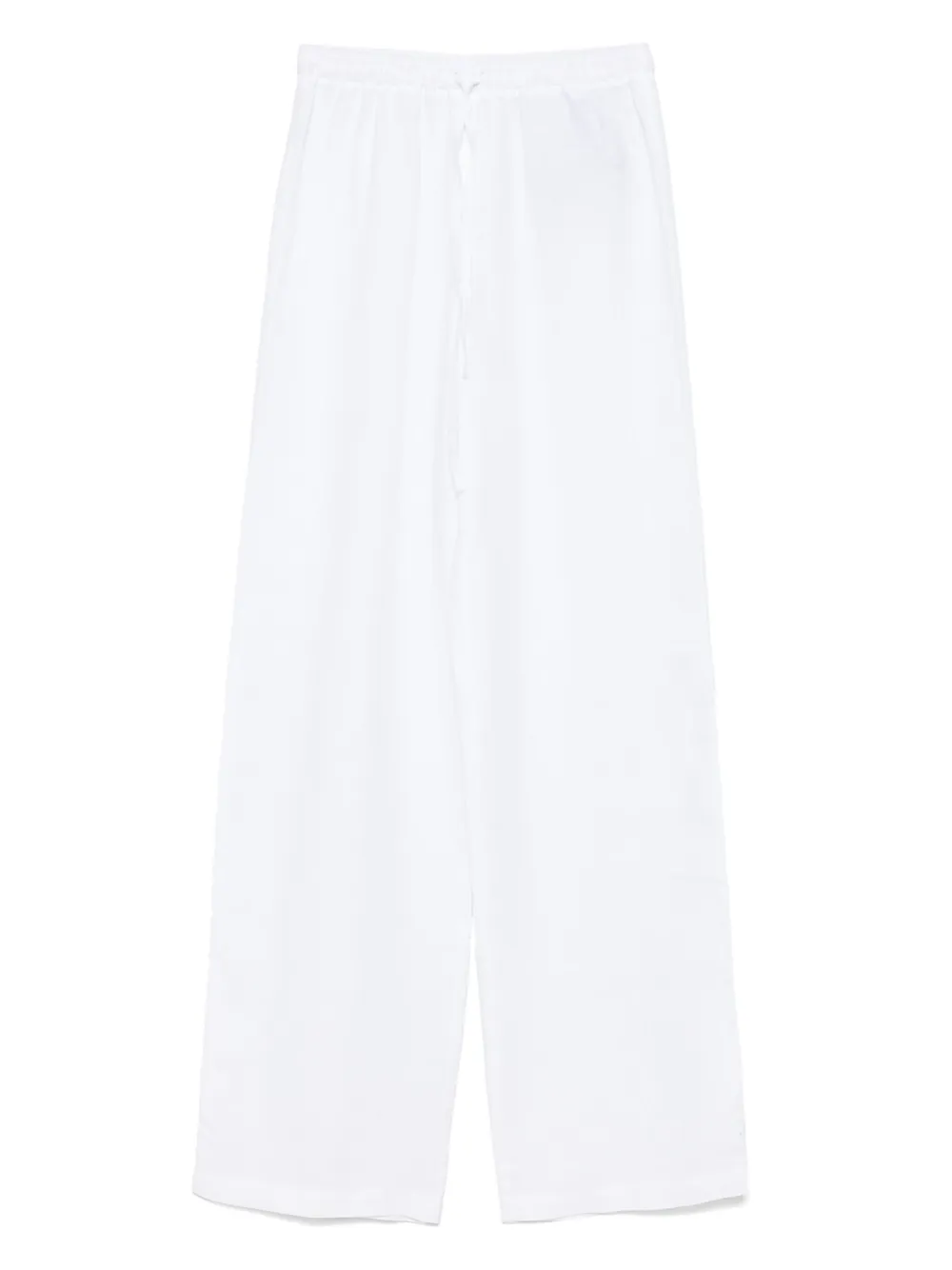 120% Lino linen trousers - ホワイト 120% Lino linen trousers - ホワイト