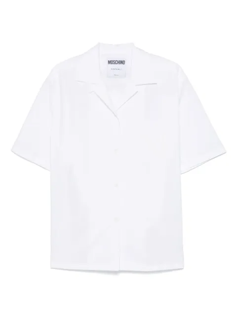 Moschino logo-embroidered shirt