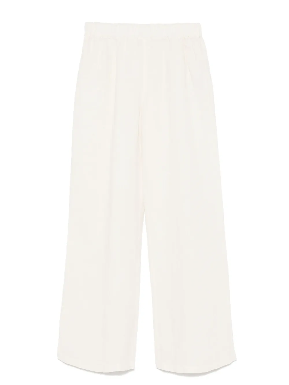 120% Lino Linnen broek Beige