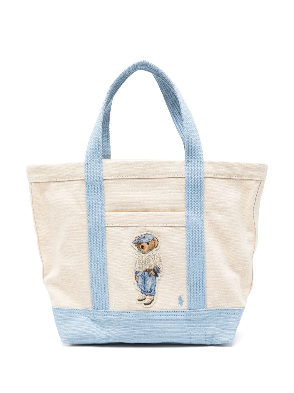 Polo Ralph Lauren Polo Bear ハンドバッグ S - ニュートラル Polo Ralph Lauren Polo Bear ハンドバッグ S - ニュートラル