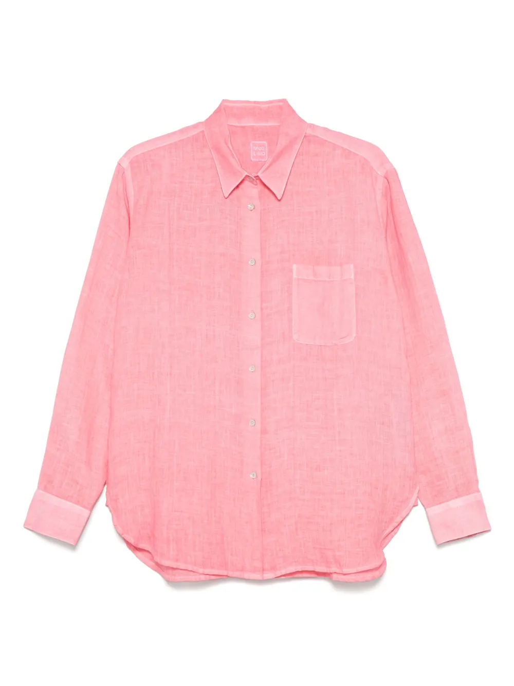 120% Lino linen shirt - ピンク 120% Lino linen shirt - ピンク