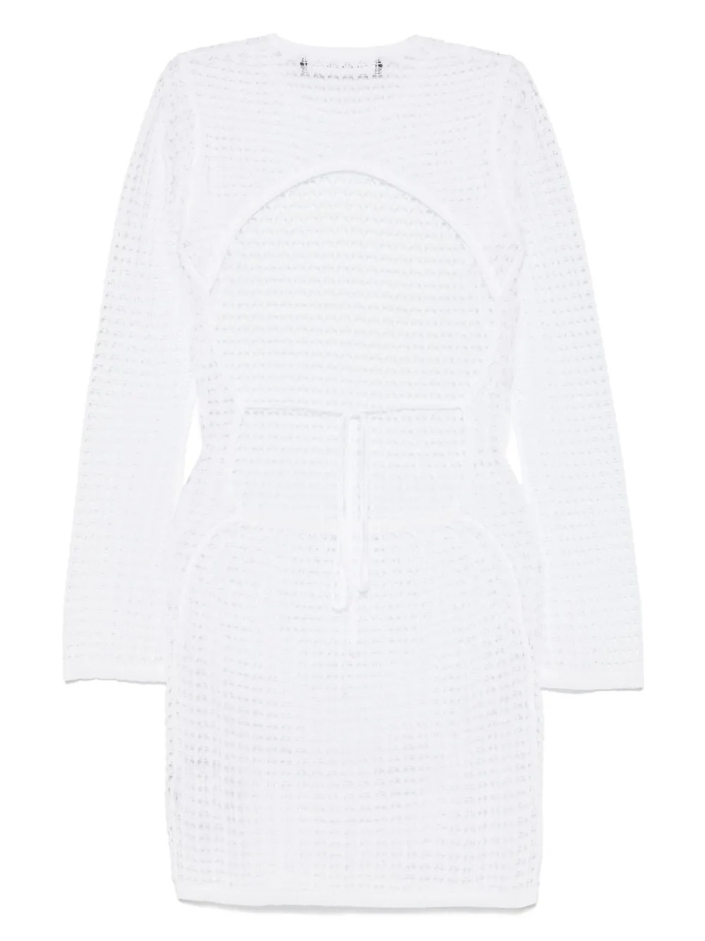 Federica Tosi Mesh jurk - Wit