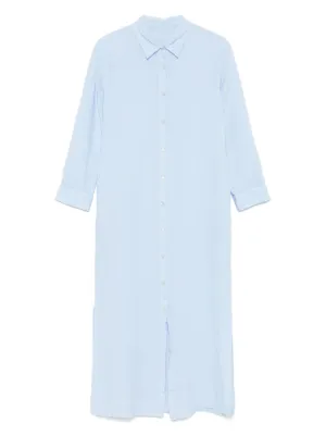 ●未使用●120%Lino ホワイトリネン麻ワンピース ○未使用○120%Lino ホワイトリネン麻ワンピース - ワンピース