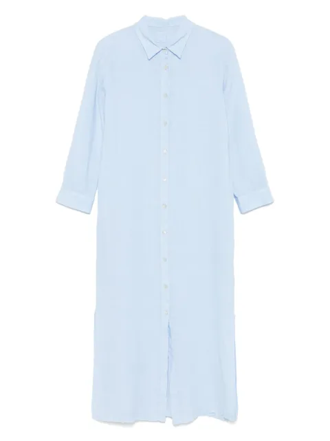 120% Lino linen midi dress