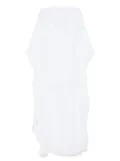120% Lino line maxi dress - White