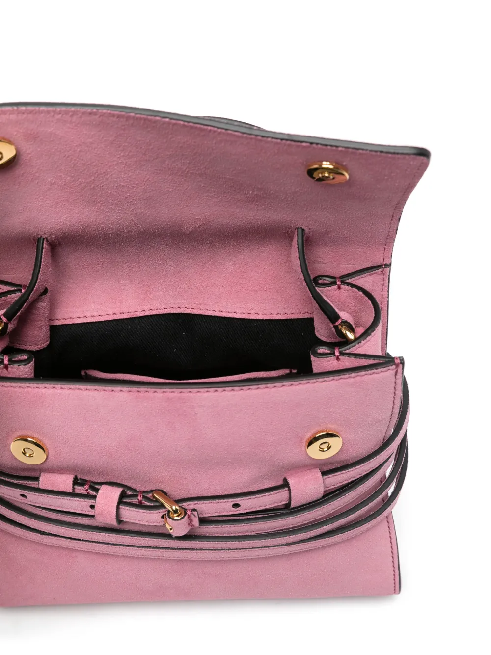 Moschino Suède shopper Roze