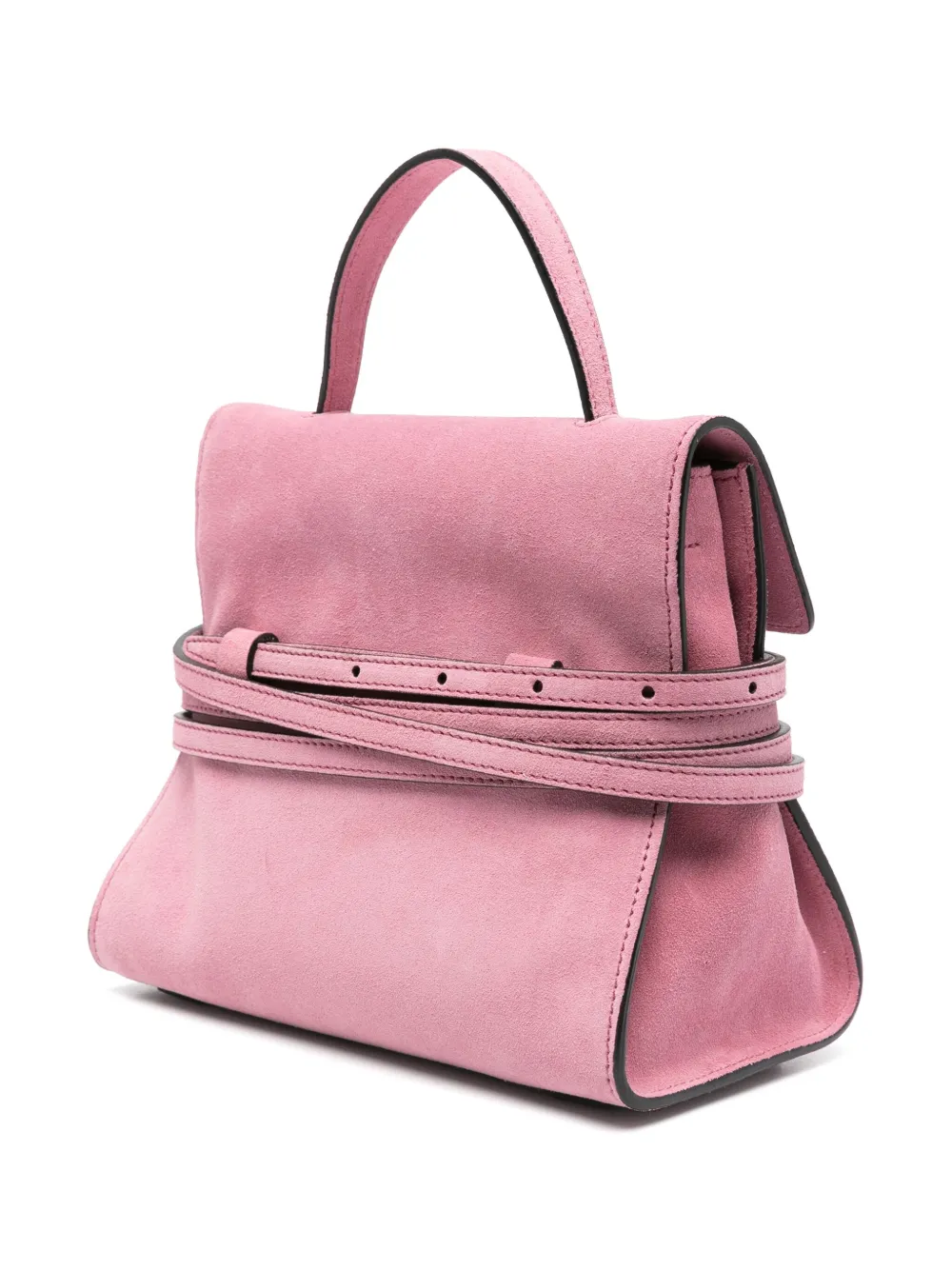 Moschino Suède shopper Roze