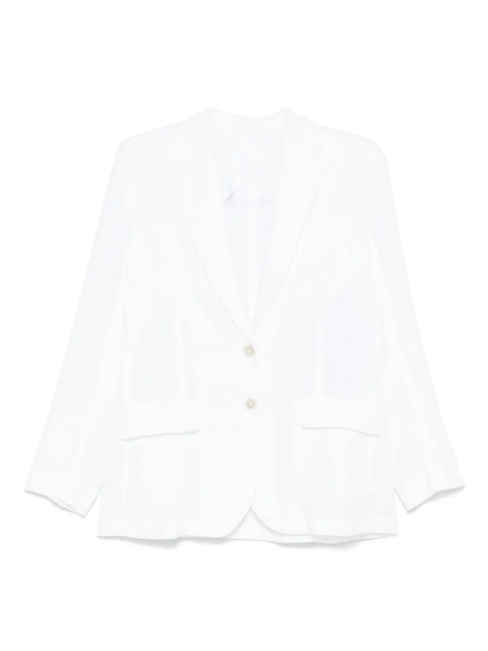 120% Lino linen blazer | White | Image 1