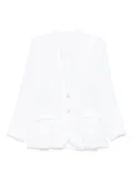 120% Lino linen blazer - White