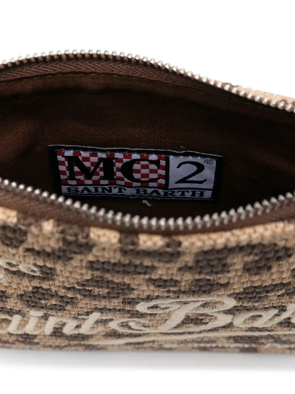 Shop Mc2 Saint Barth Leopard-print Cross Body Bag
