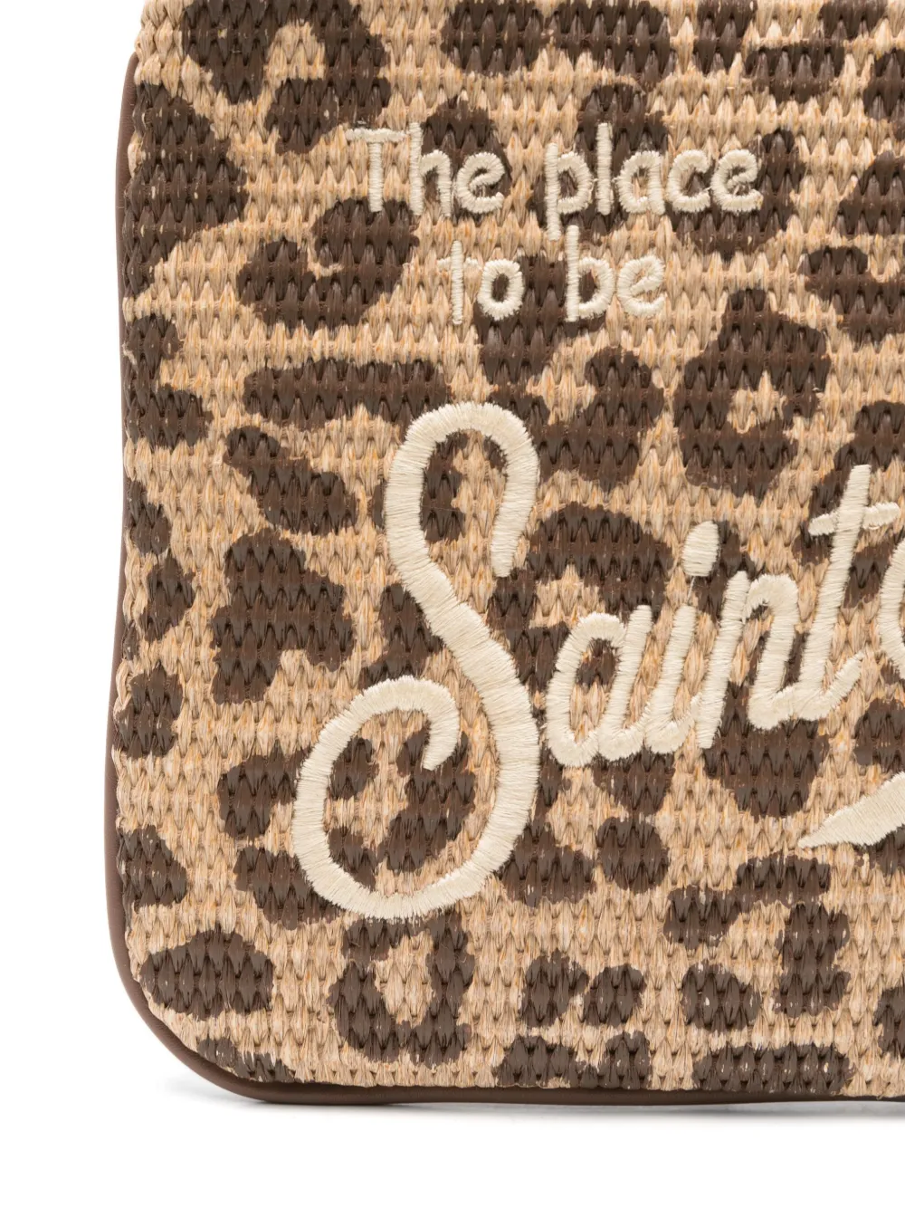 Shop Mc2 Saint Barth Leopard-print Cross Body Bag