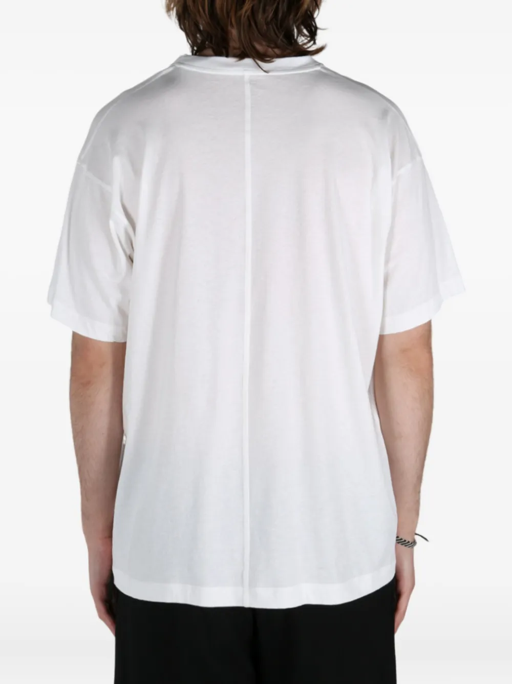 The Row Katoenen T-shirt Wit