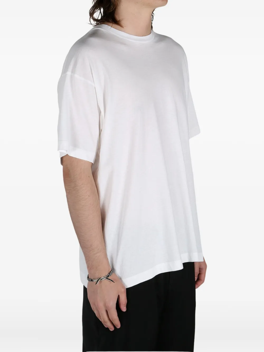The Row Katoenen T-shirt Wit