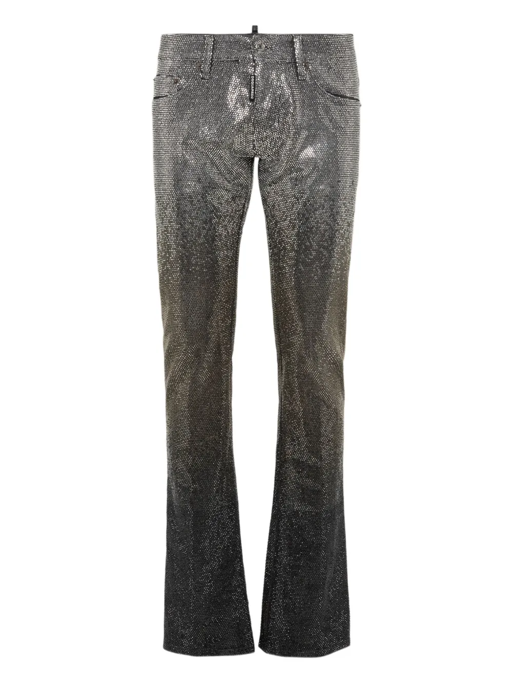 DSQUARED2 Disco scharpei jeans Zilver