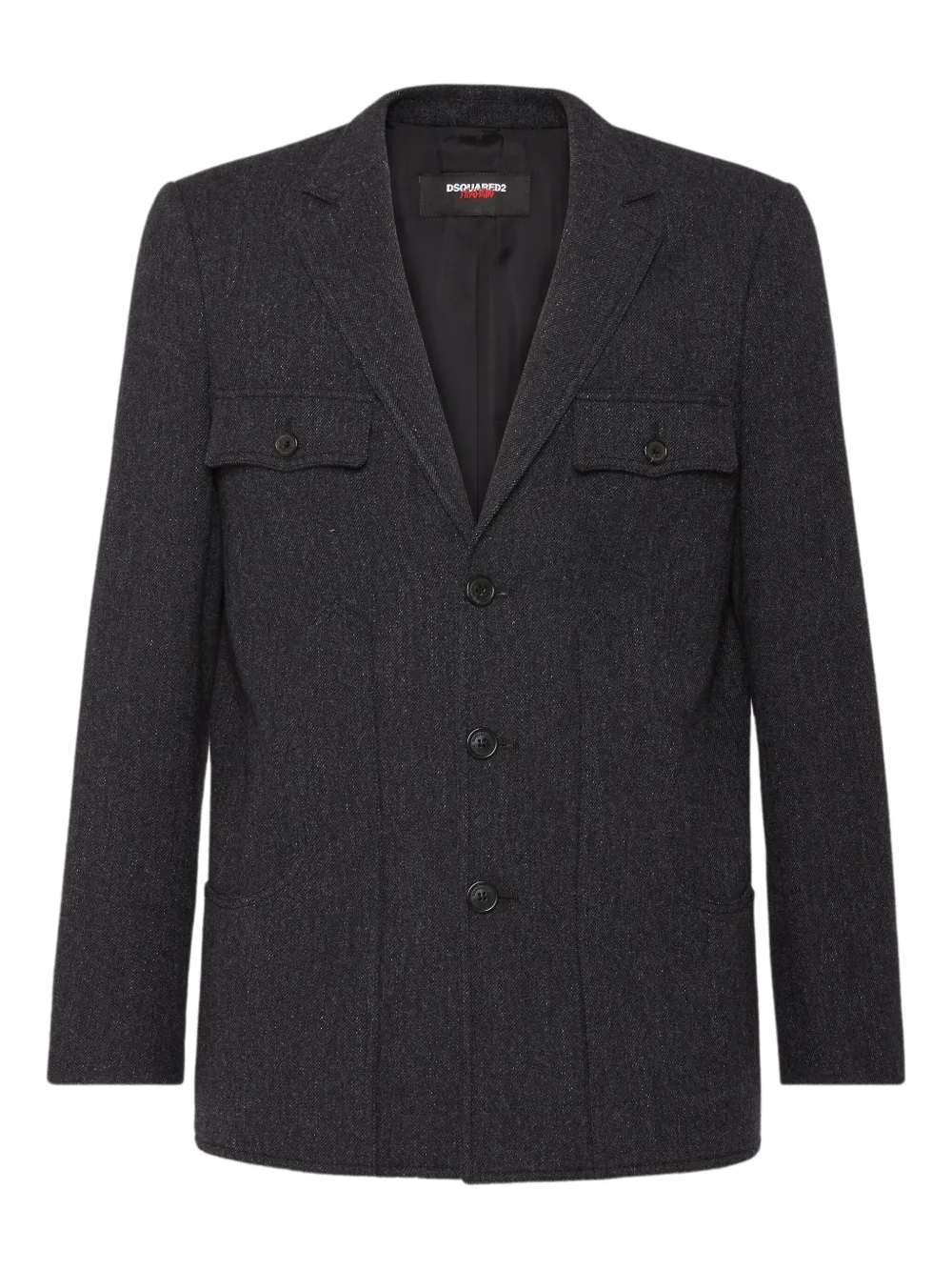 DSQUARED2 single-breasted tailored blazer | Black | Image 1